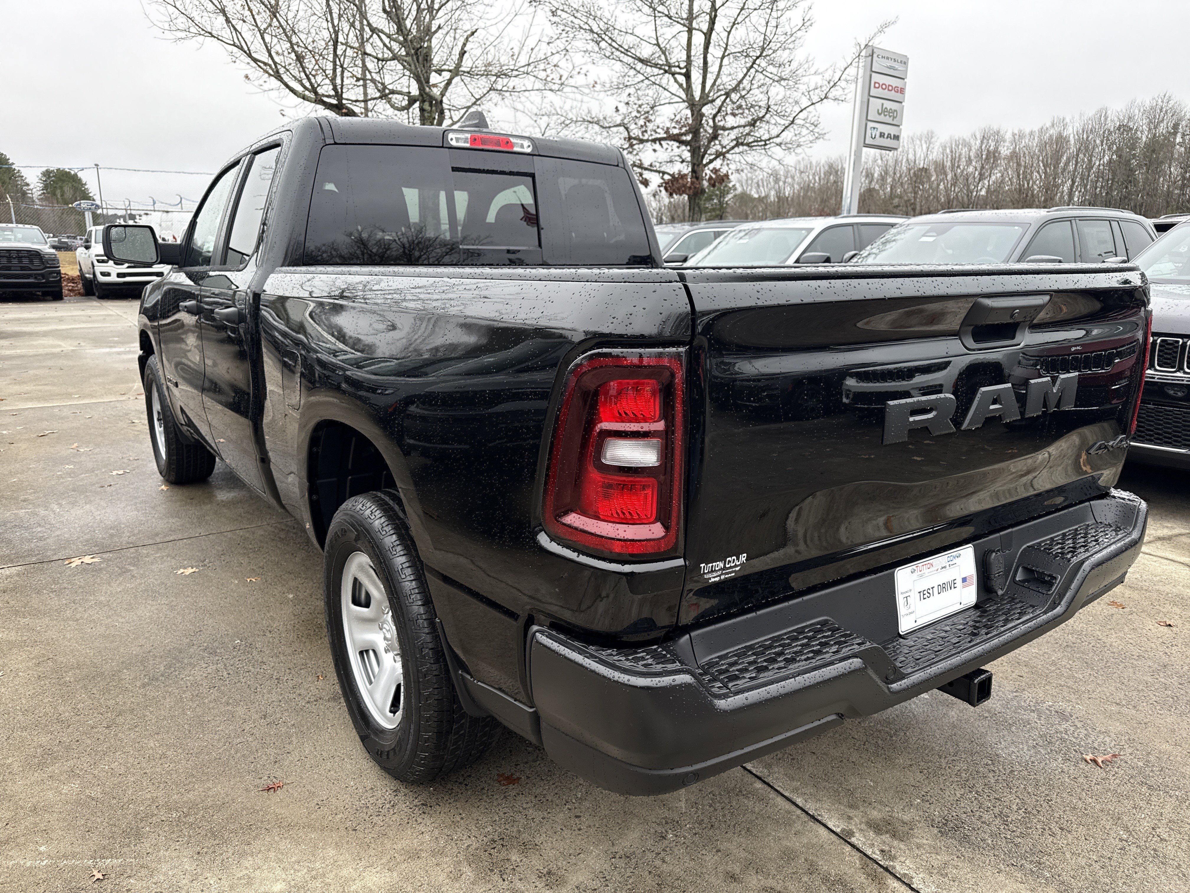 New 2026 Diamond Black Crystal Pearlcoat RAM Tradesman image 5