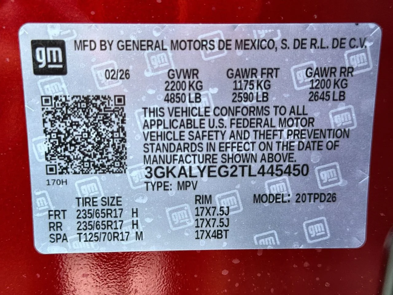 New 2026 Volcanic Red Tintcoat GMC AT4 image 29