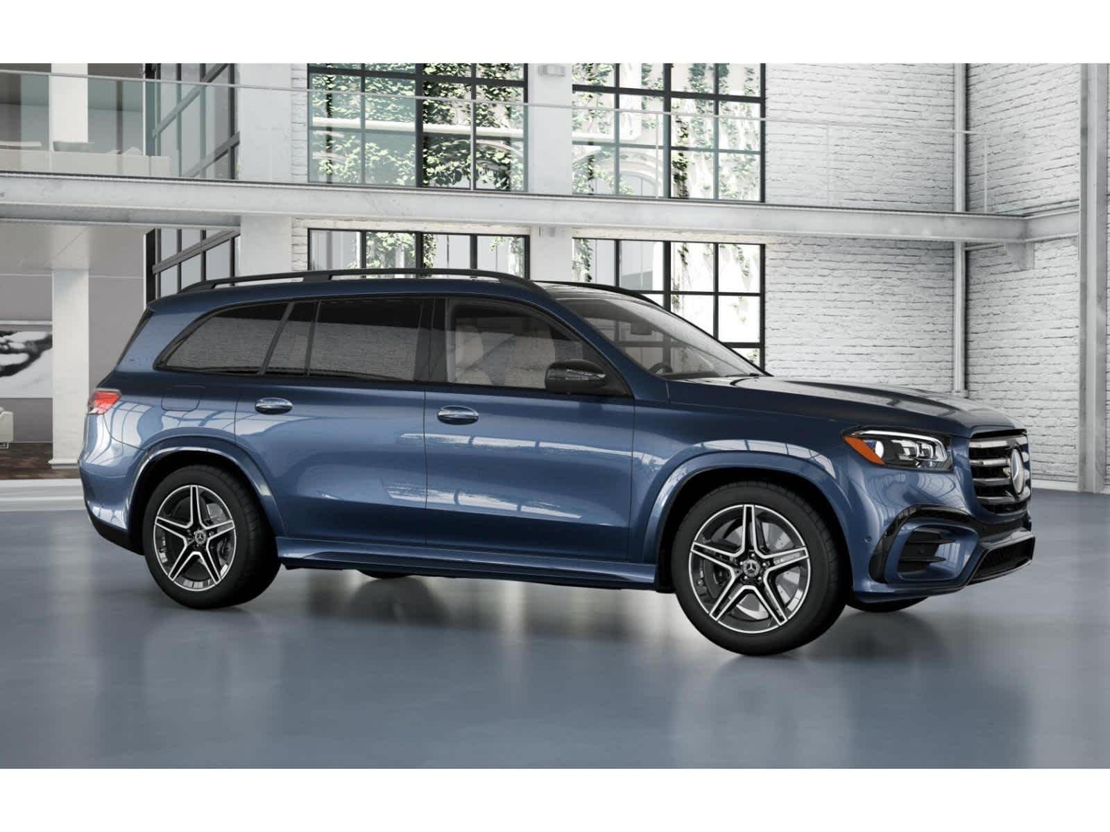 Nuevo Mercedes-Benz GLS 450 azul crepúsculo metalizado 2026, imagen 53