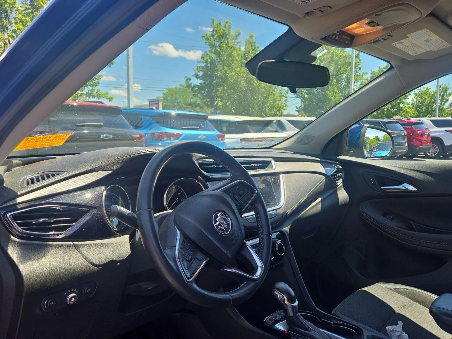 Used 2021 Deep Azure Metallic Buick Preferred image 3