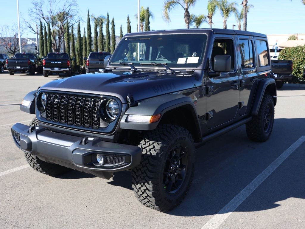 New 2026 Granite Crystal Metallic Clear-Coat Exterior Paint Jeep Willys image 7