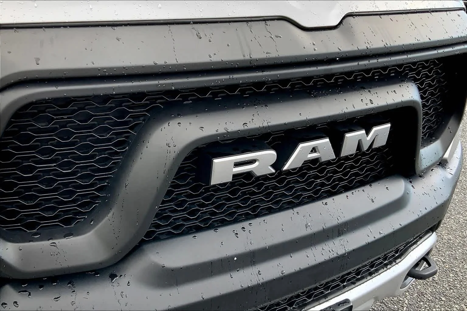 Used 2021 Billet Silver Metallic Clearcoat Ram Rebel image 29