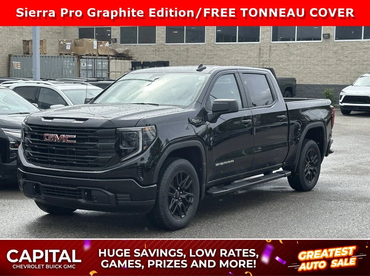 New 2026 Onyx Black GMC Pro image 1