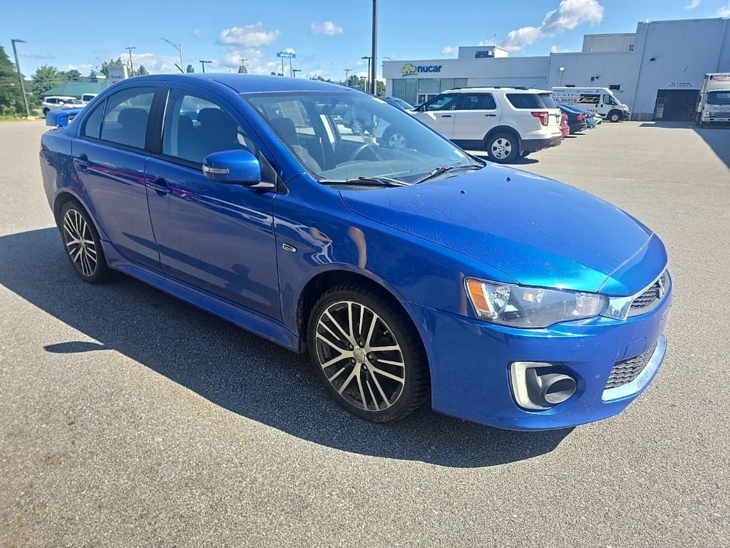Used 2017 Octane Blue Pearl Mitsubishi SE image 2