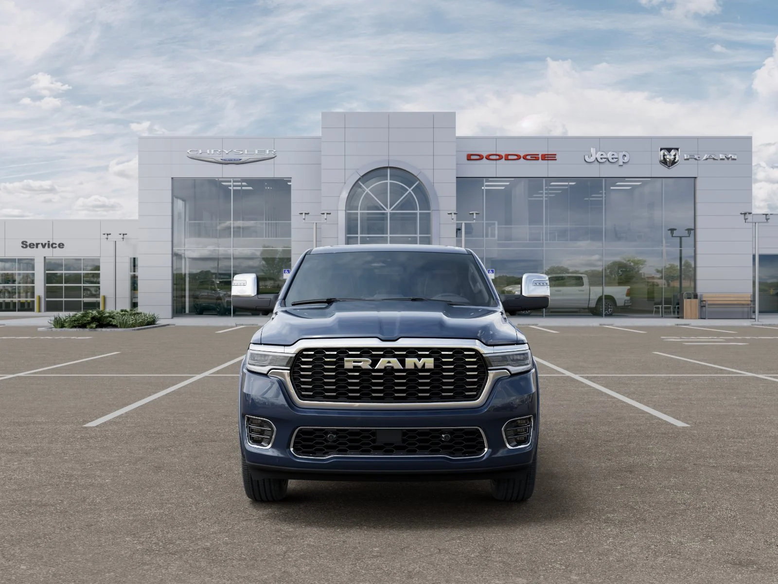 New 2026 Forged Blue Metallic Exterior Paint RAM Tungsten image 15