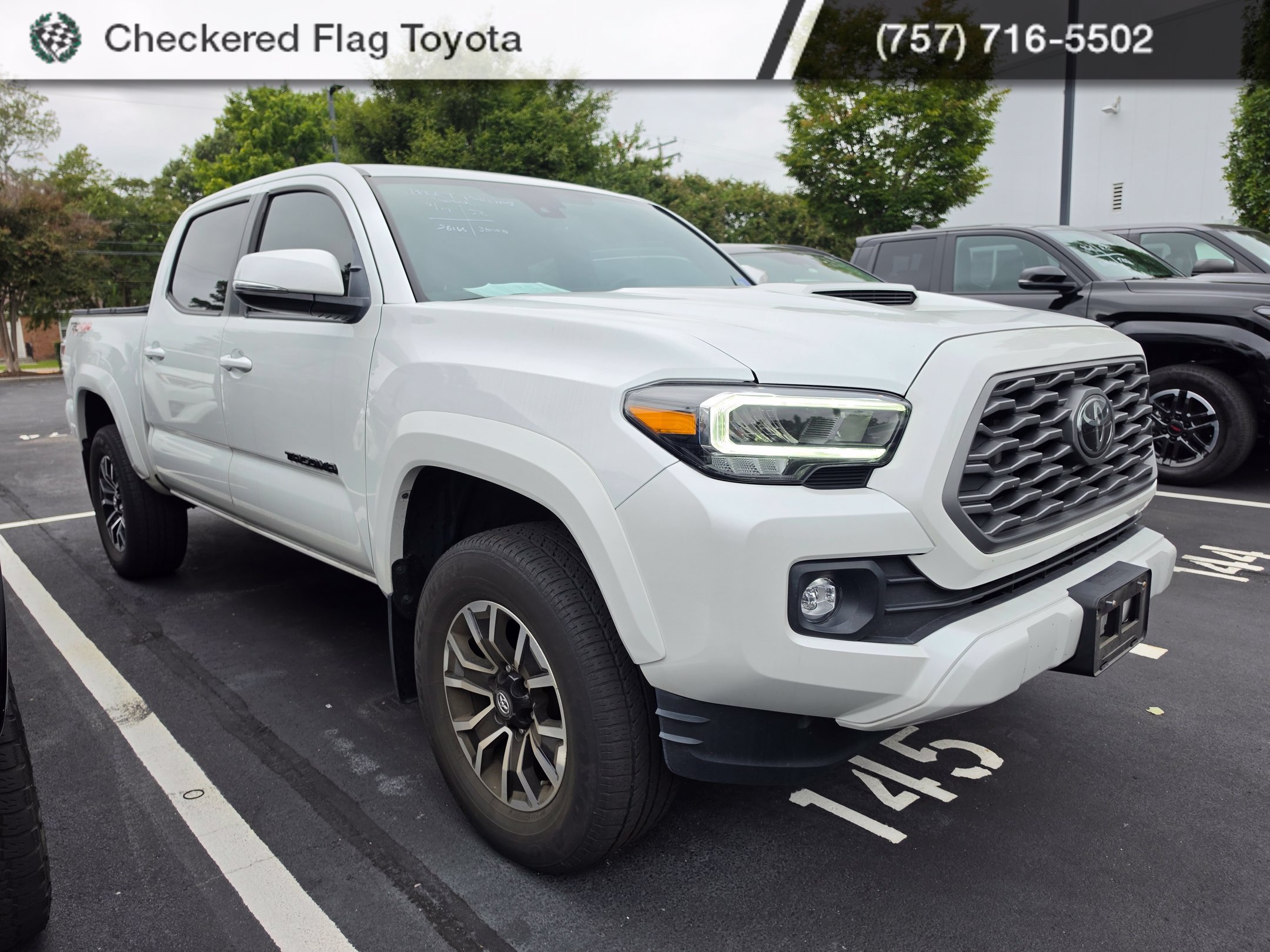 Used 2023 Wind Chill Pearl Toyota TRD Sport image 3