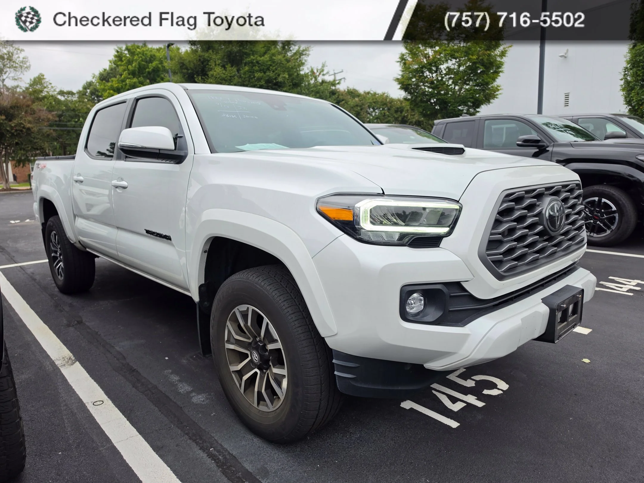 Used 2023 Wind Chill Pearl Toyota TRD Sport image 3