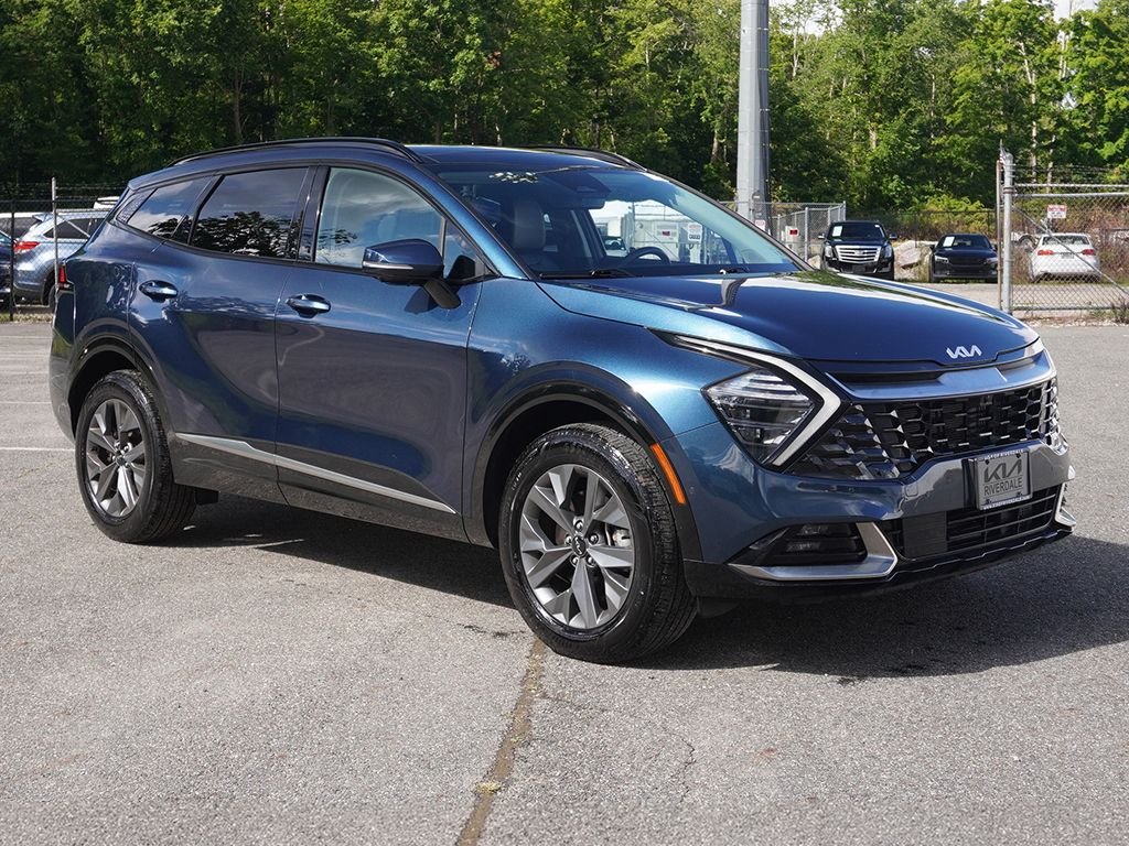Used 2025 Blue Kia SX-Prestige image 2