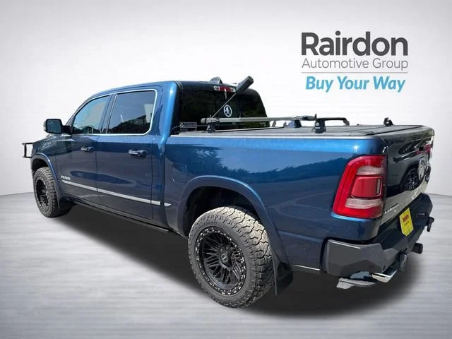 Used 2021 Patriot Blue Pearlcoat Ram Limited image 10