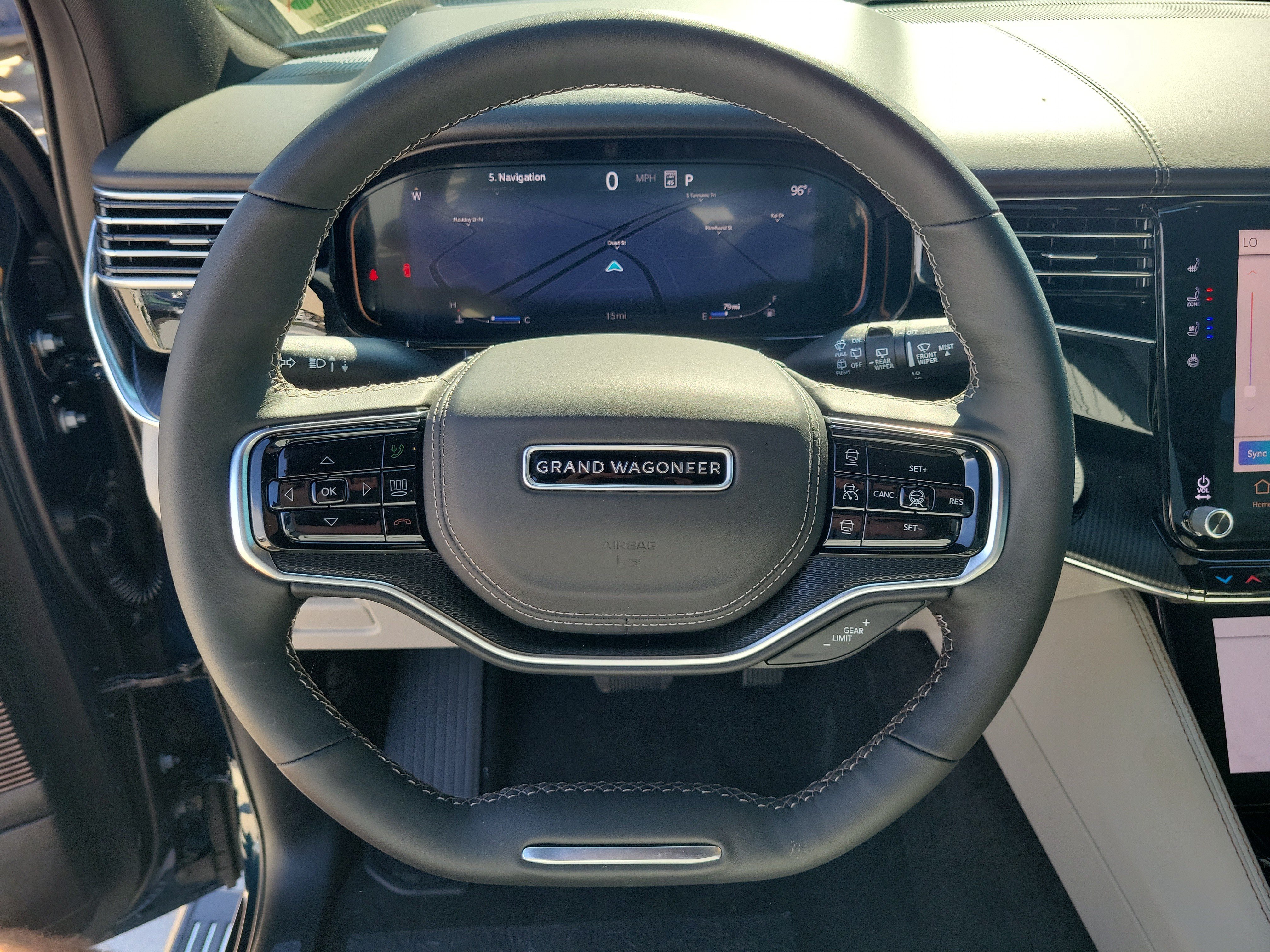 New 2026 Fathom Blue Pearlcoat Jeep Summit Obsidian image 19