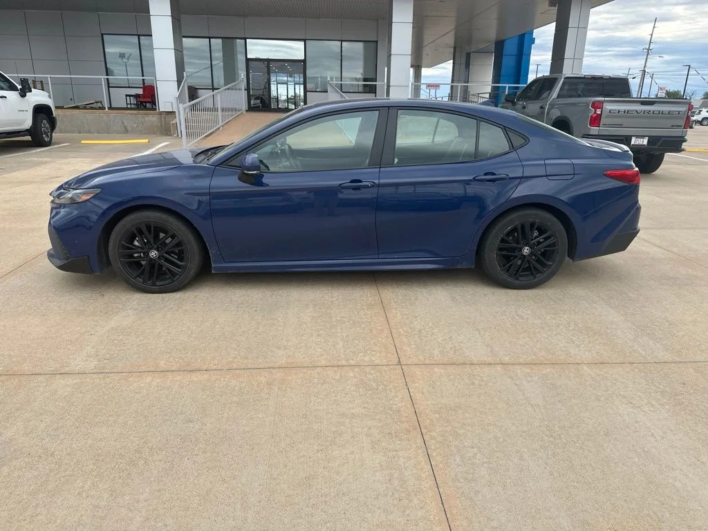 Used 2025 Blue Toyota SE image 24