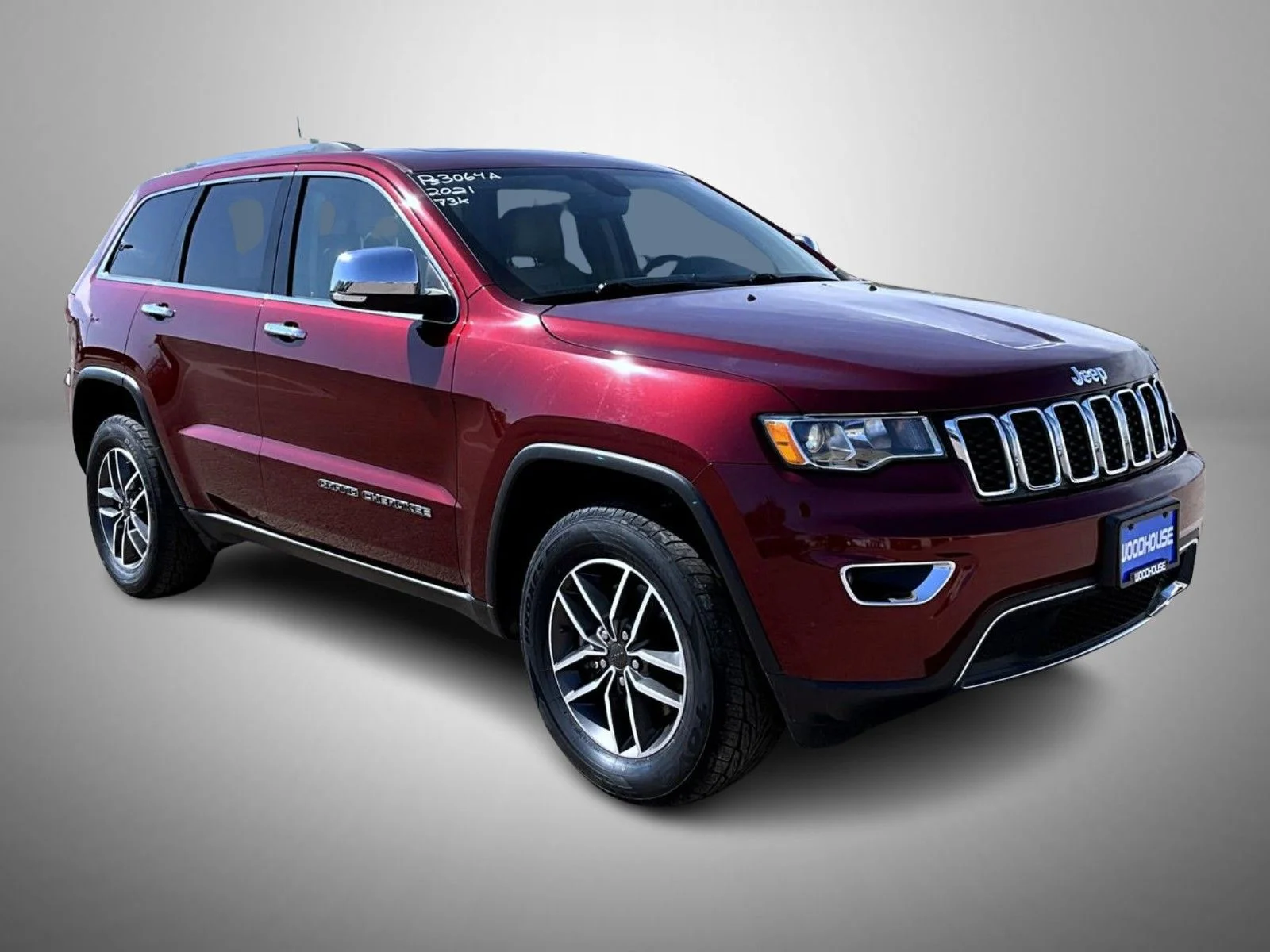 Used 2021 Red Jeep Limited image 3