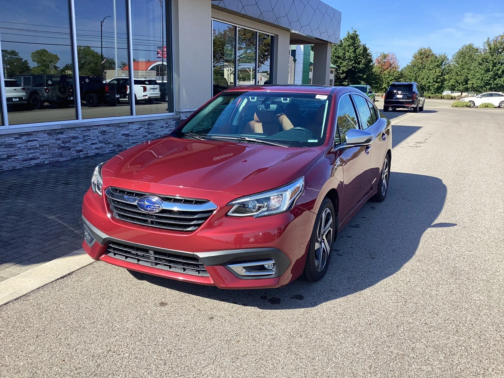 Used 2021 Crimson Red Pearl Subaru Touring XT image 8