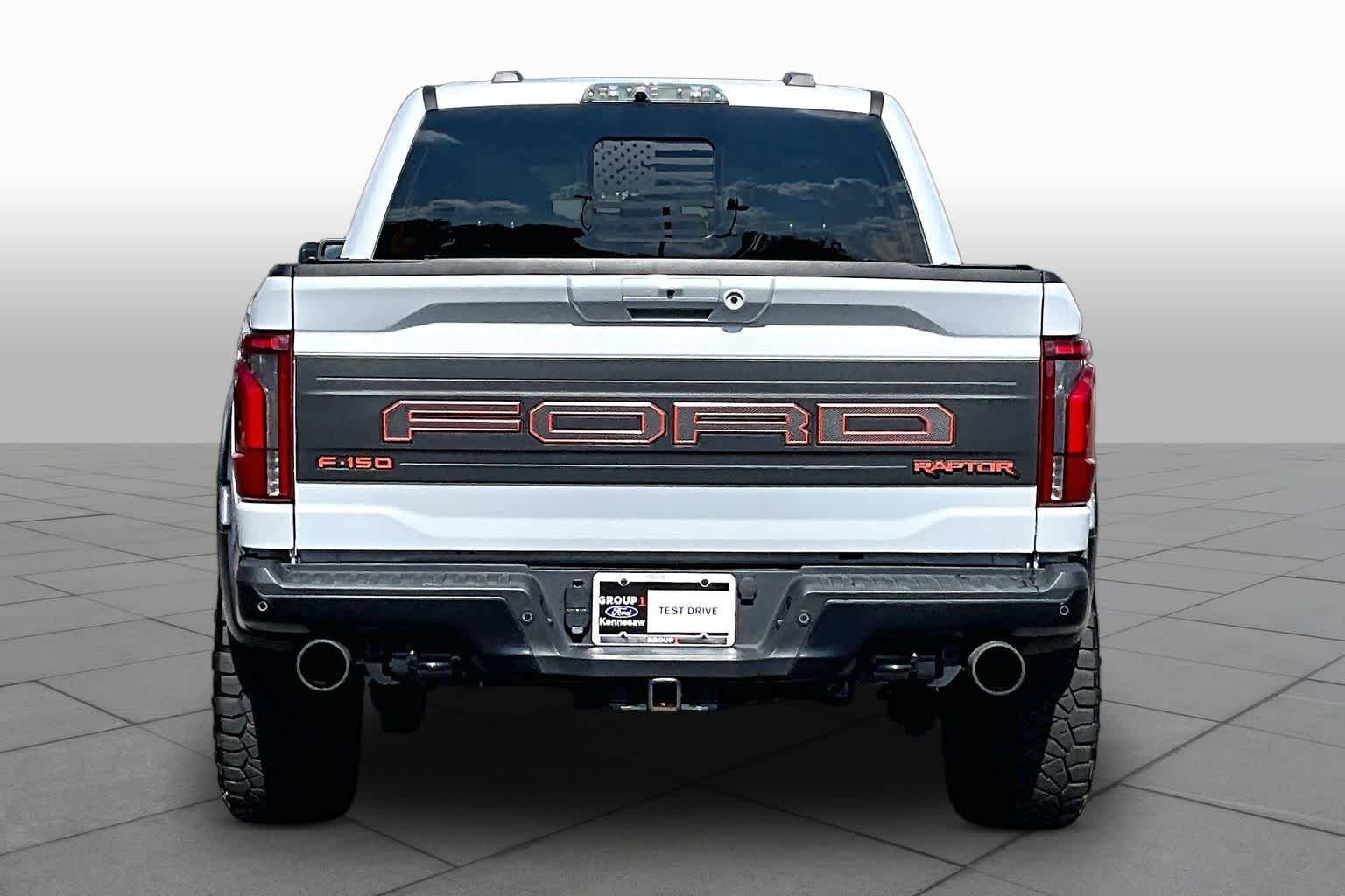 Used 2025 Space White Metallic Ford Raptor image 5