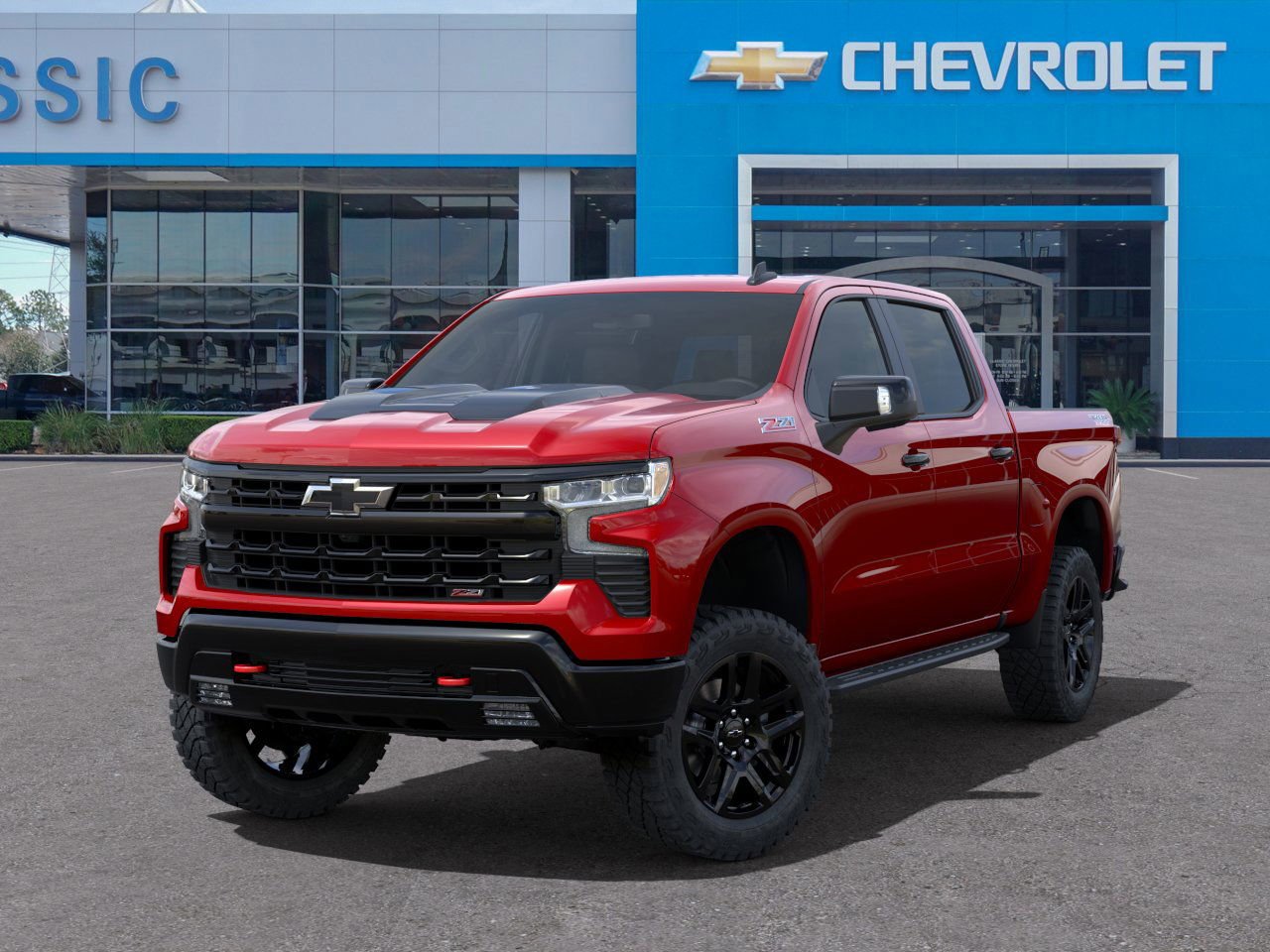 2025 Chevrolet Silverado 1500 LT Trail Boss Red at Classic Elite Chevrolet Hwy 6