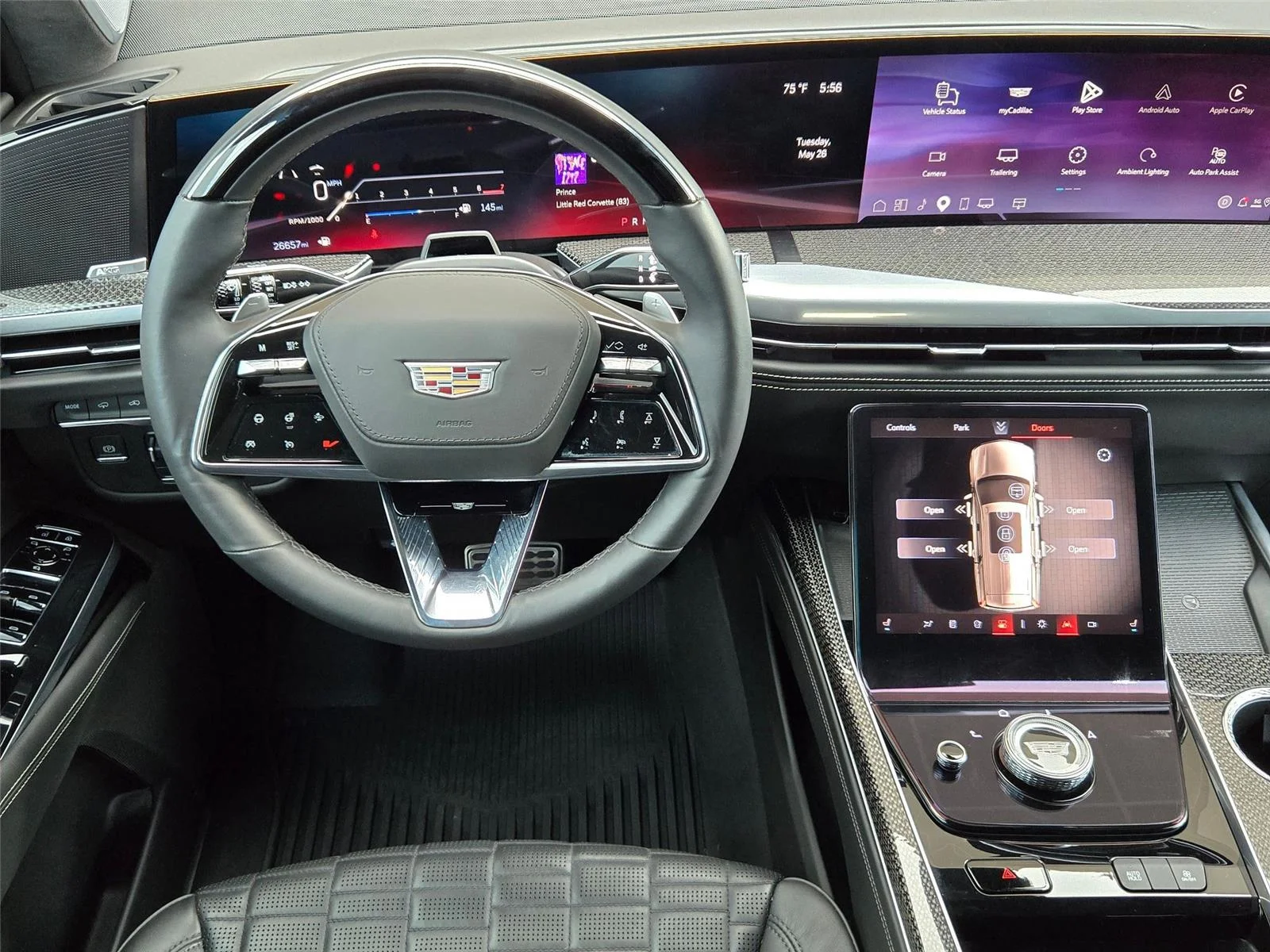 Used 2025 Black Raven Cadillac AWD V-Series image 15