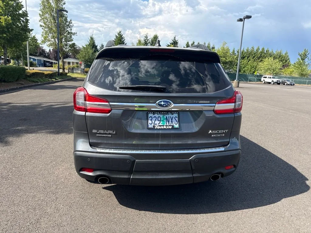Used 2021 Magnetite Gray Metallic Subaru Limited image 6