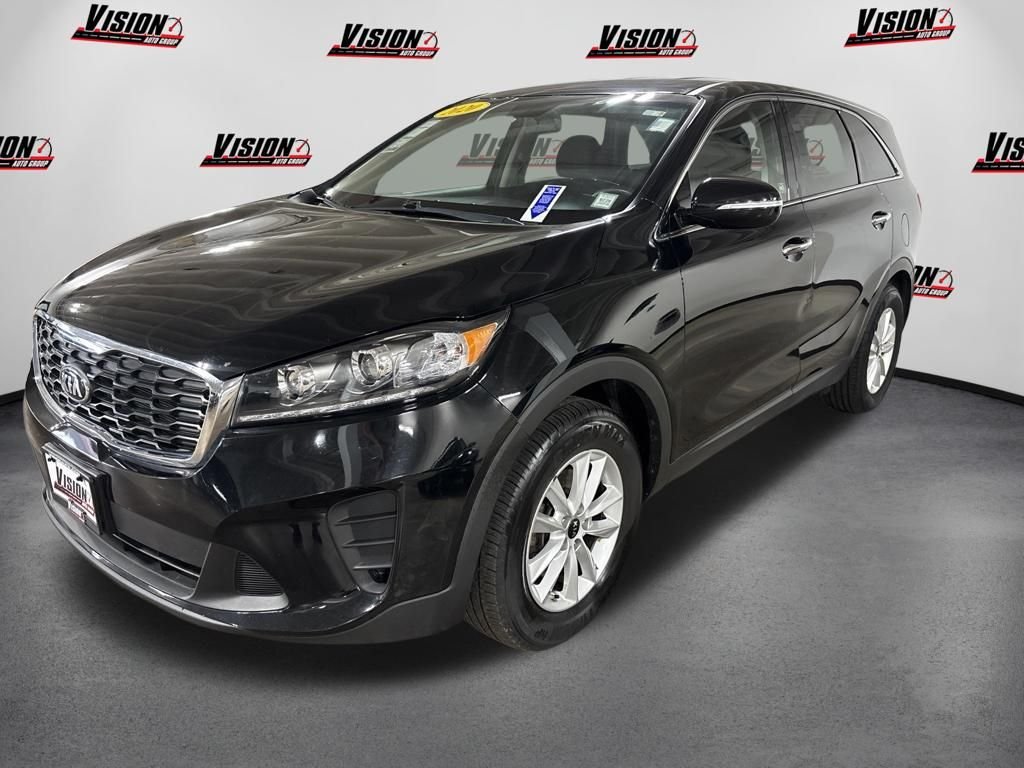 Used 2020 Black Kia LX image 1