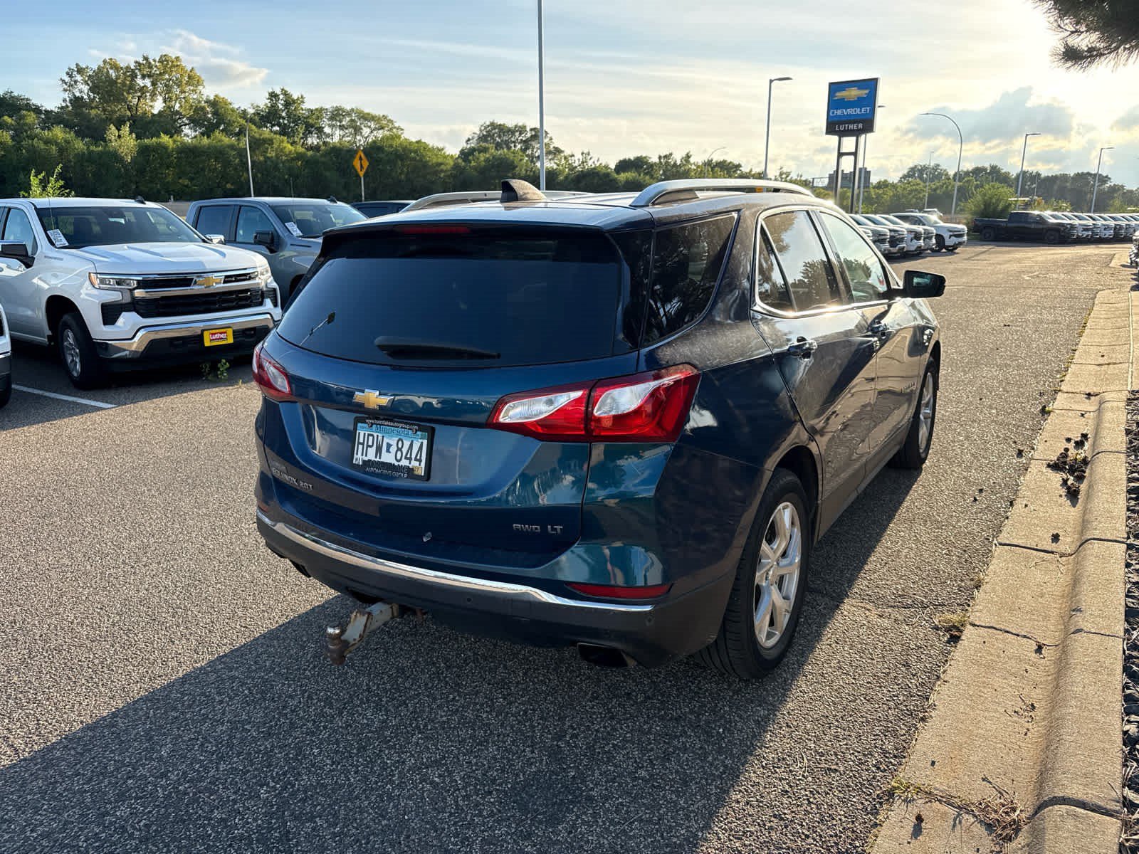 Used 2019 PACIFIC BLUE METALLIC Chevrolet LT image 7