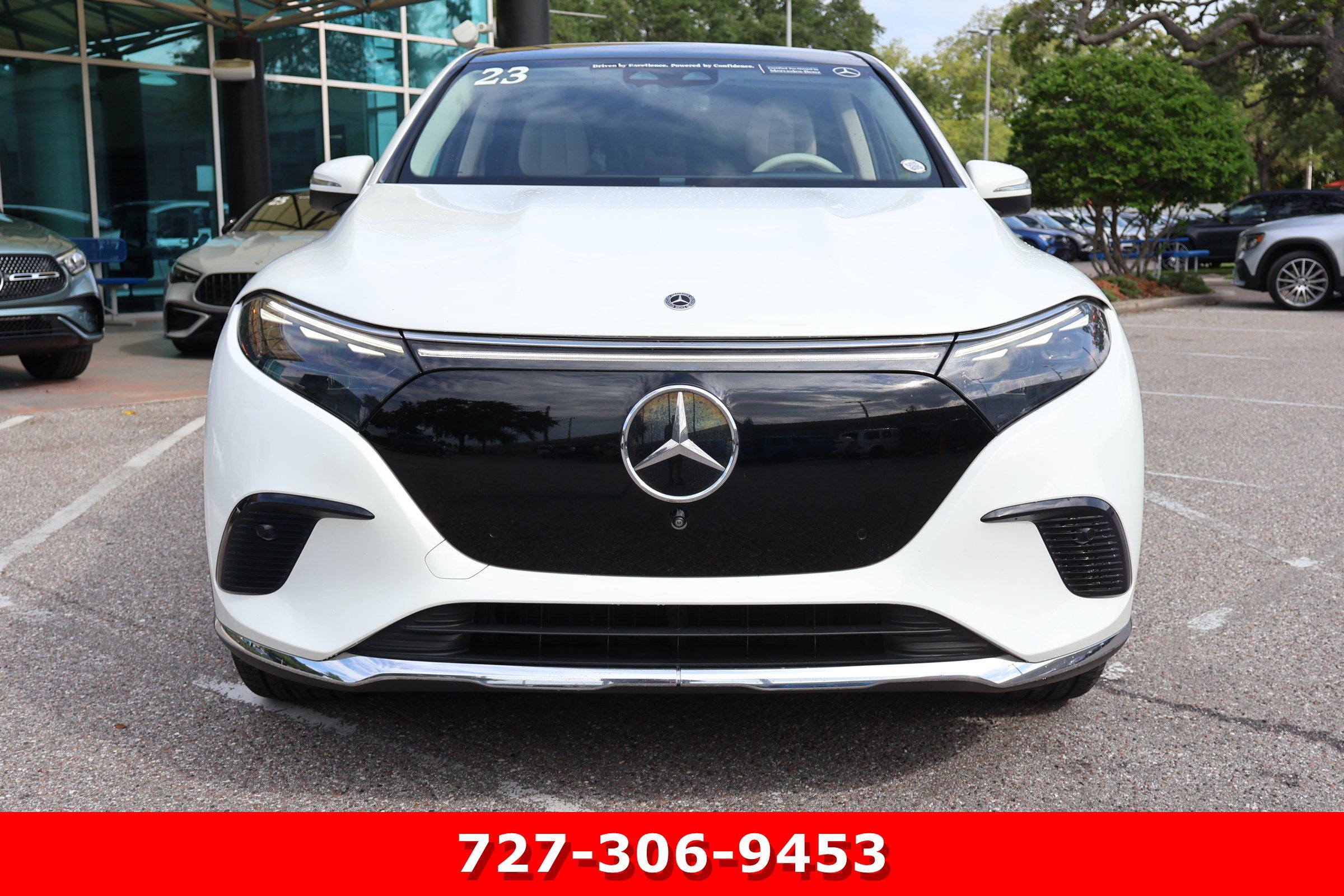 Certified Used 2023 Polar White Mercedes-Benz EQS 450+ image 13