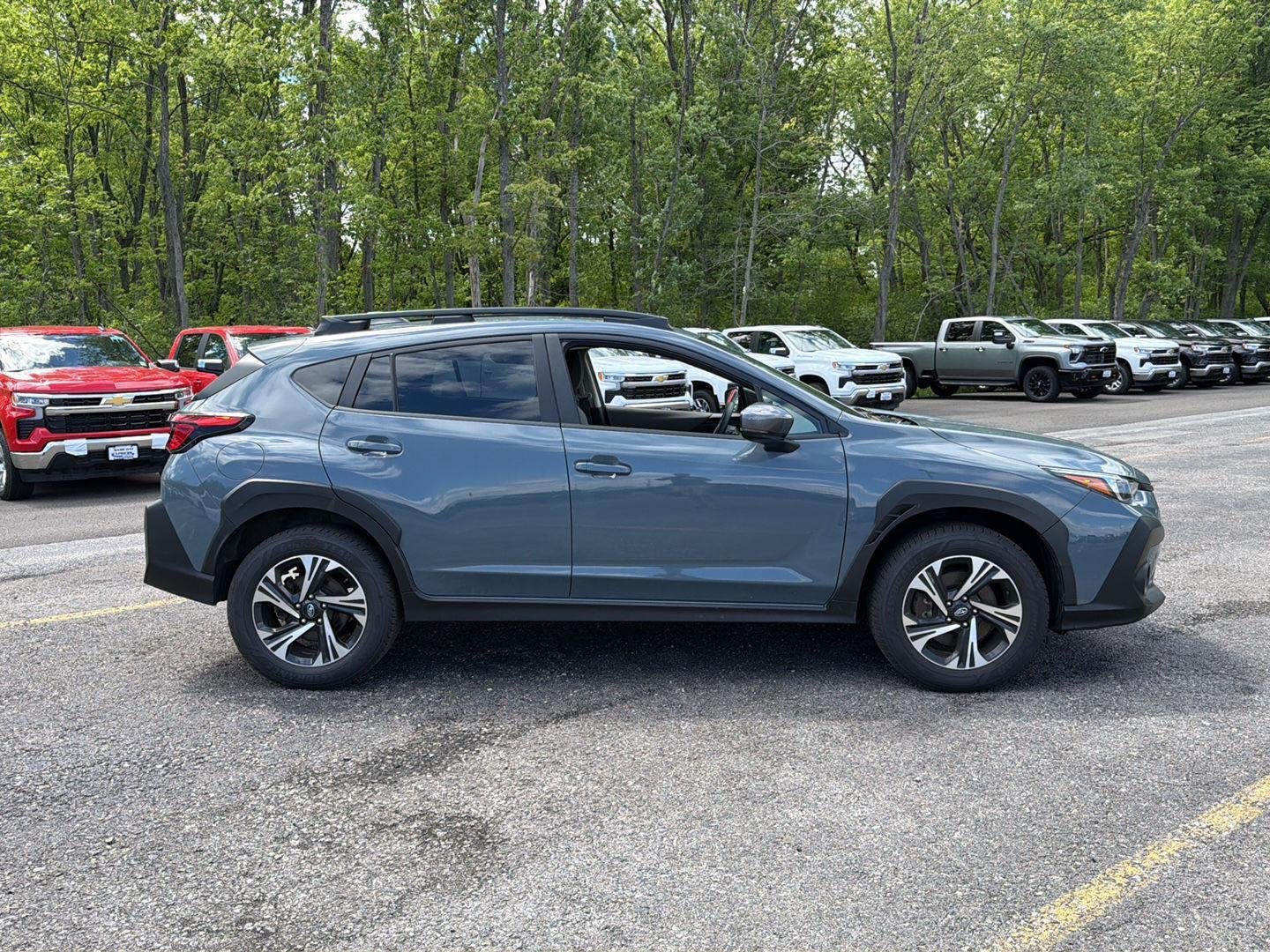 Used 2024 Offshore Blue Metallic Subaru Premium image 8