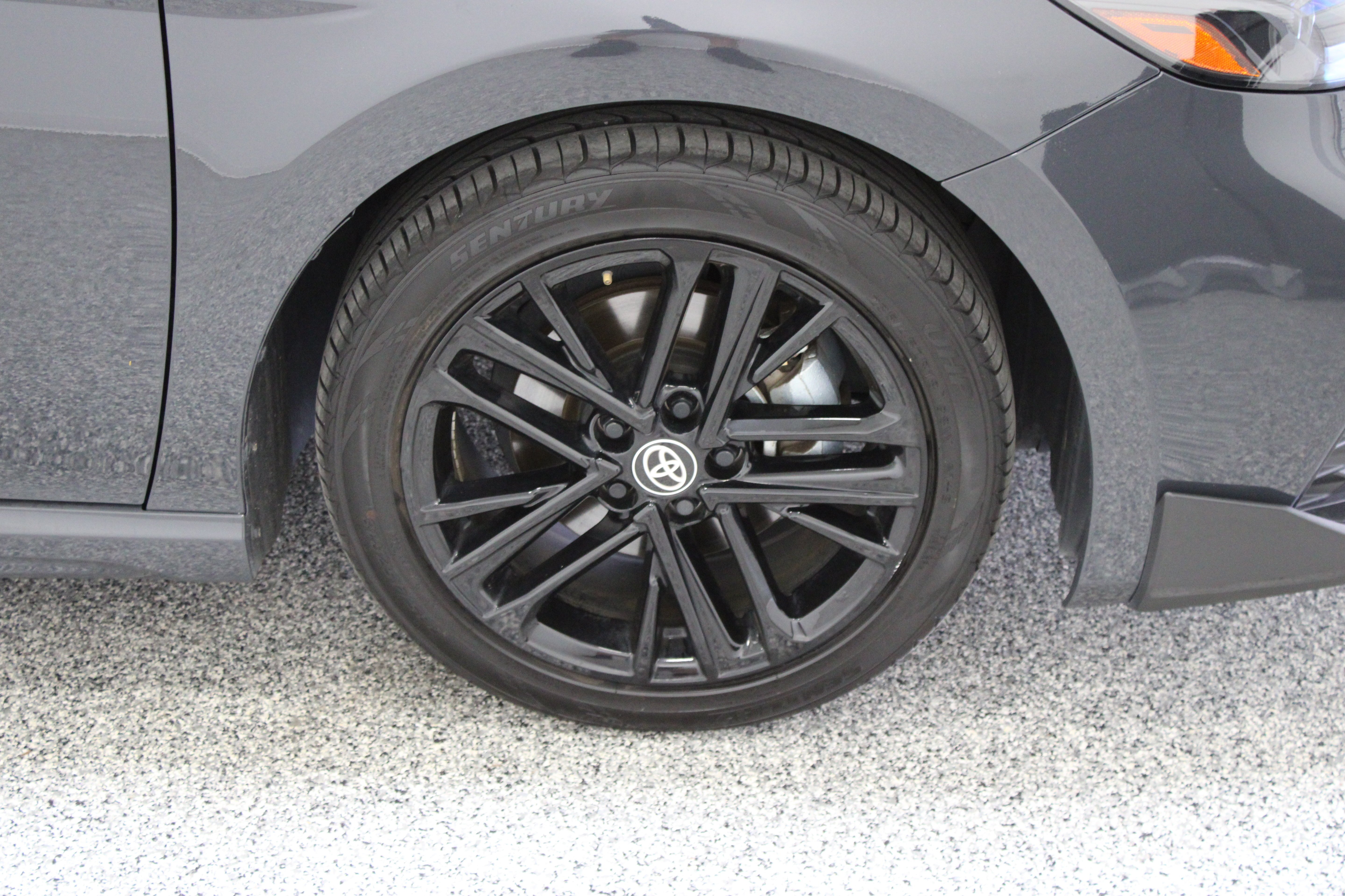 Used 2025 Black Toyota SE image 5