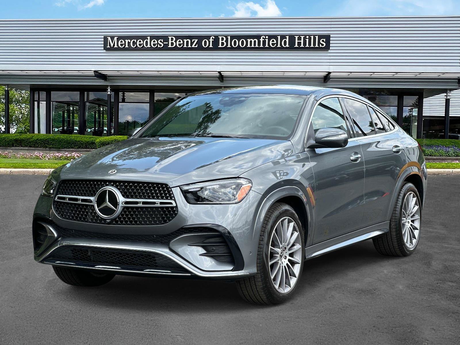 Certified Used 2025 Selenite Gray Metallic Mercedes-Benz GLE 450 image 1