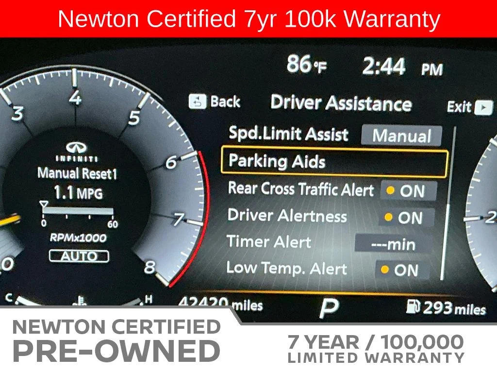 Certified Used 2025 Warm Titanium INFINITI Sensory image 40