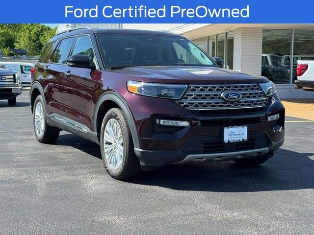 Certified Used 2023 Jewel Red Metallic Ford Limited image 2