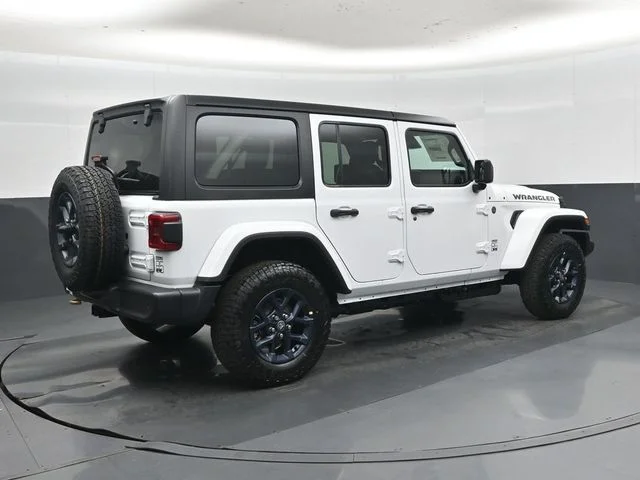 New 2026 Bright White Clear-Coat Exterior Paint Jeep 85th Anniversary Edition image 3