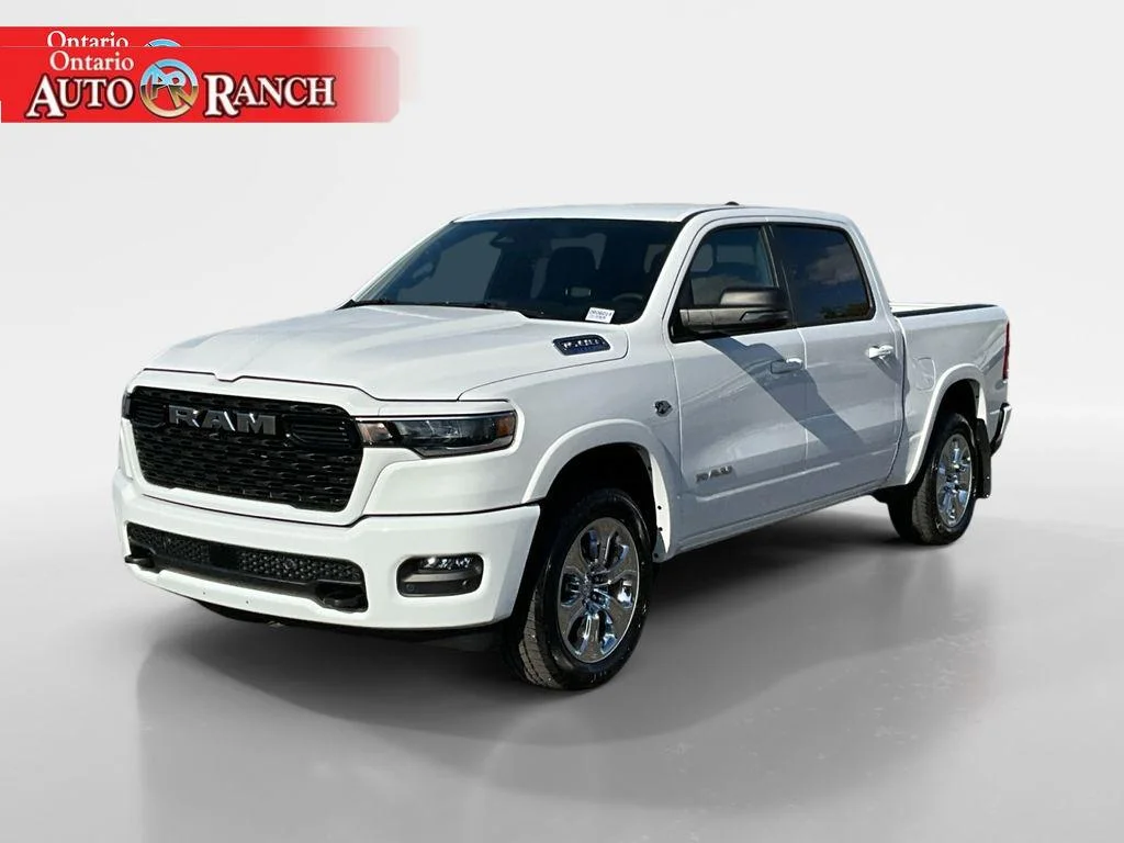 New 2026 Bright White Clear-Coat Exterior Paint RAM Big Horn image 7