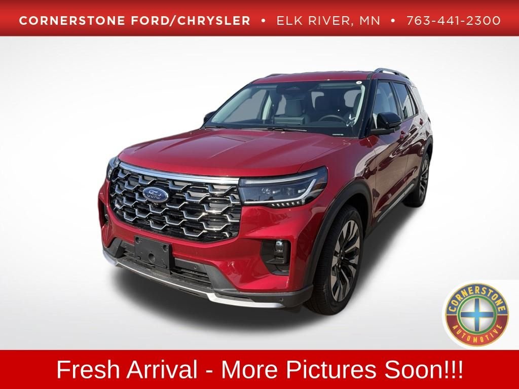 New 2026 Red Ford Platinum image 1