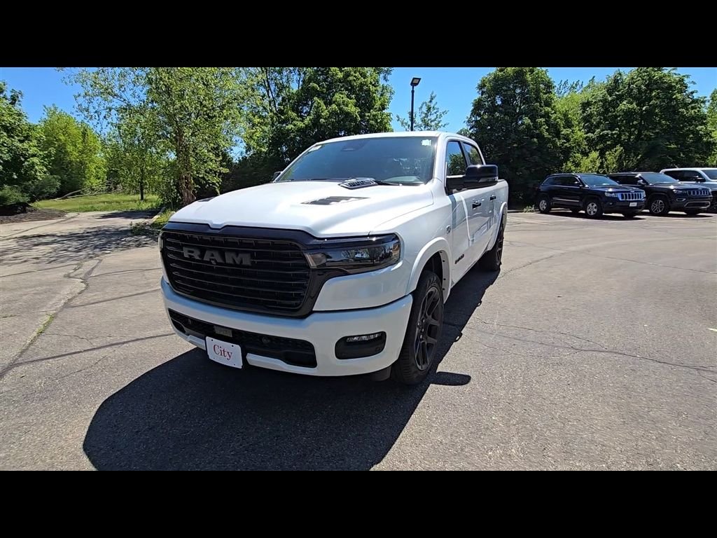 New 2026 Ivory White Tri-Coat Pearl-Coat Exterior Paint RAM Laramie image 3
