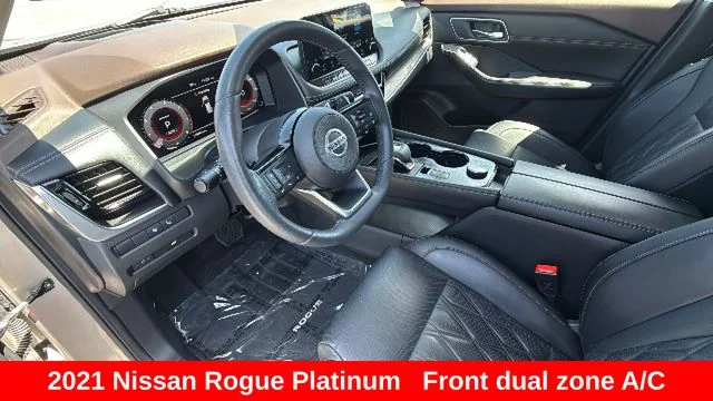 Certified Used 2021 Gold Nissan Platinum image 10