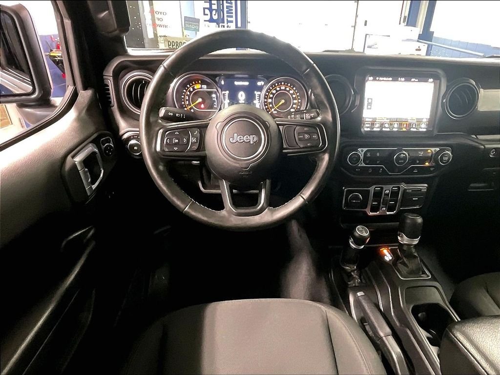 Used 2021 Black Jeep Unlimited Sport Altitude image 18