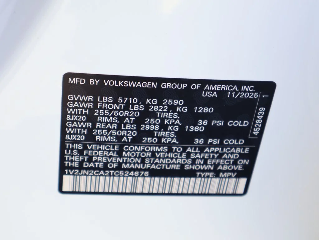 New 2026 White Volkswagen 2.0T SE w/Technology image 43