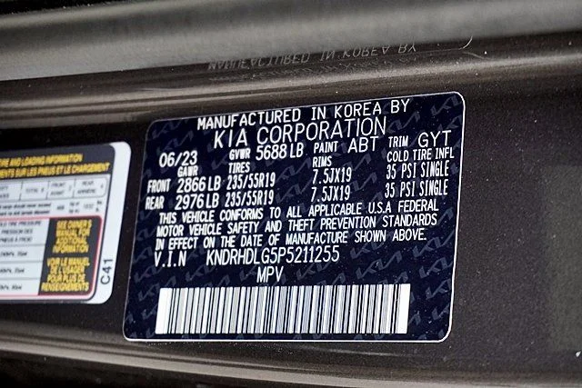 Used 2023 Gray Kia EX image 32
