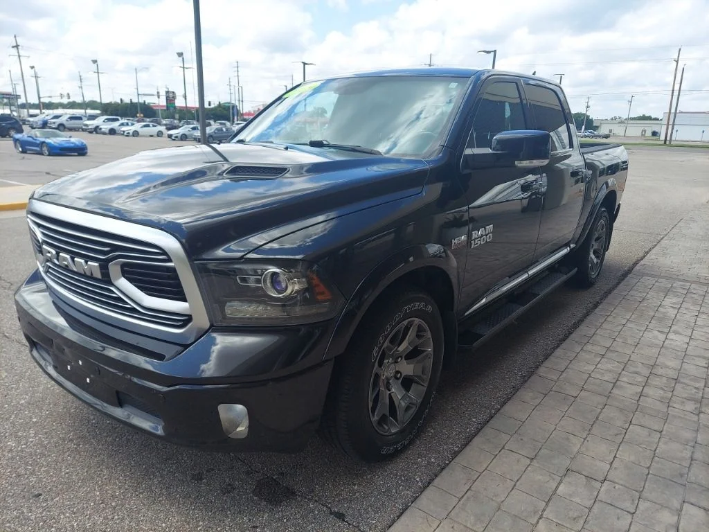 Certified Used 2018 Black Ram Laramie Longhorn image 3