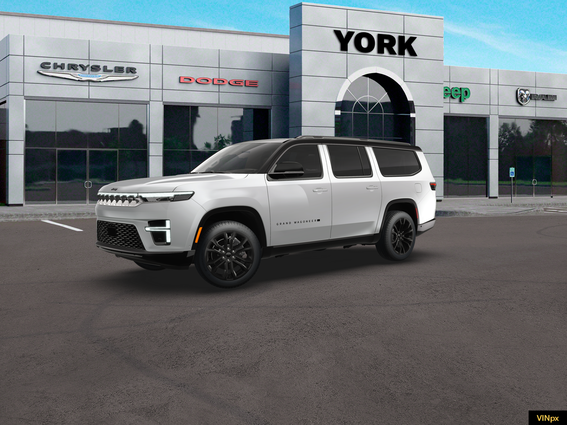 New 2026 Bright White Clearcoat Jeep Summit Reserve image 2