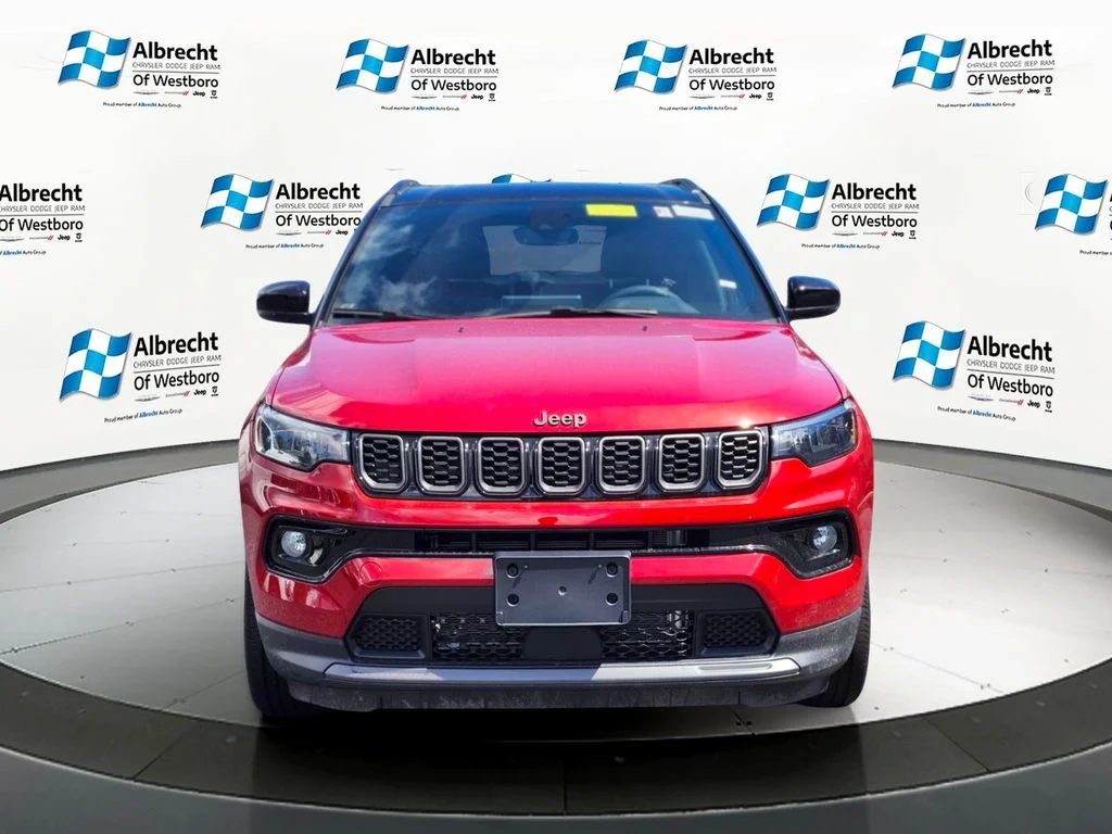 New 2026 Red Hot Pearl-Coat Exterior Paint Jeep Limited image 8