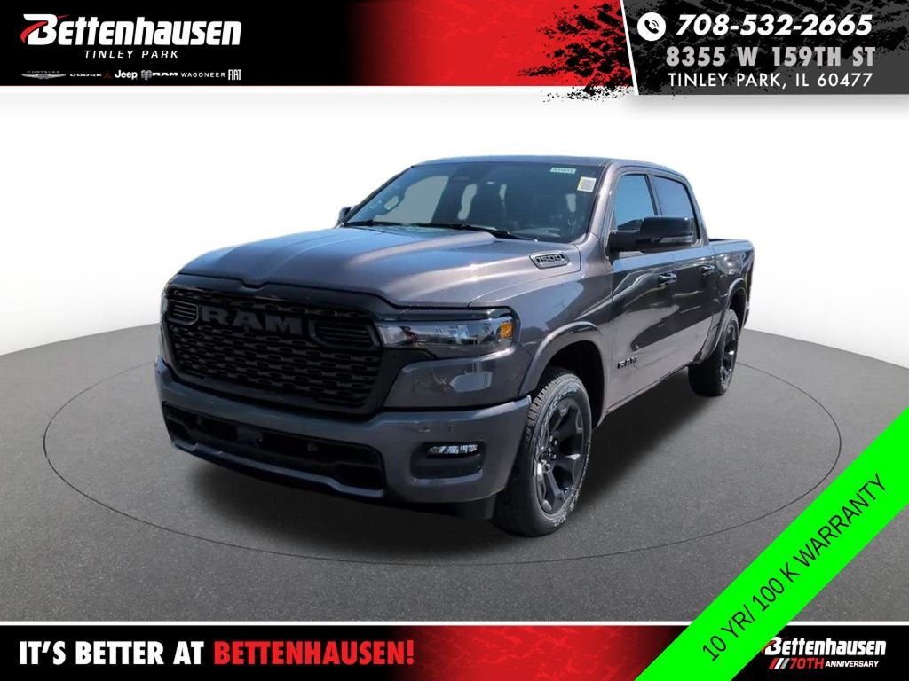 New 2026 Granite Crystal Metallic Clear-Coat Exterior Paint RAM BIG HORN image 13