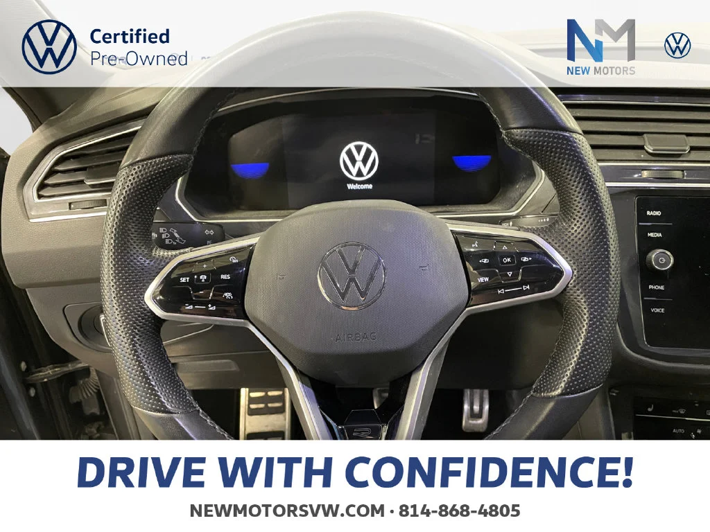 Used 2024 Platinum Gray Metallic Volkswagen 2.0T SE R-Line Black image 12