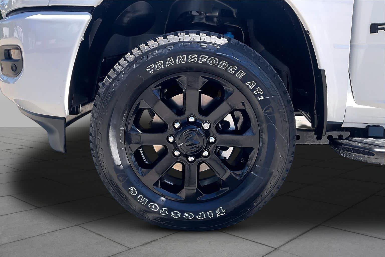New 2026 Bright White Clear-Coat Exterior Paint RAM Big Horn image 11