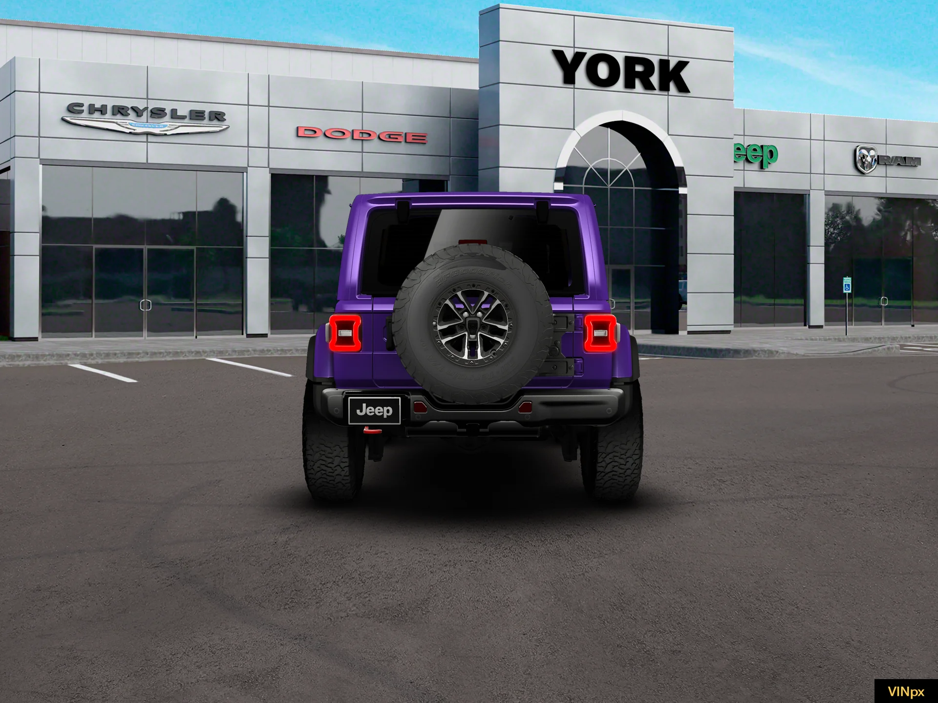 New 2026 Reign Exterior Paint Jeep Rubicon X image 6