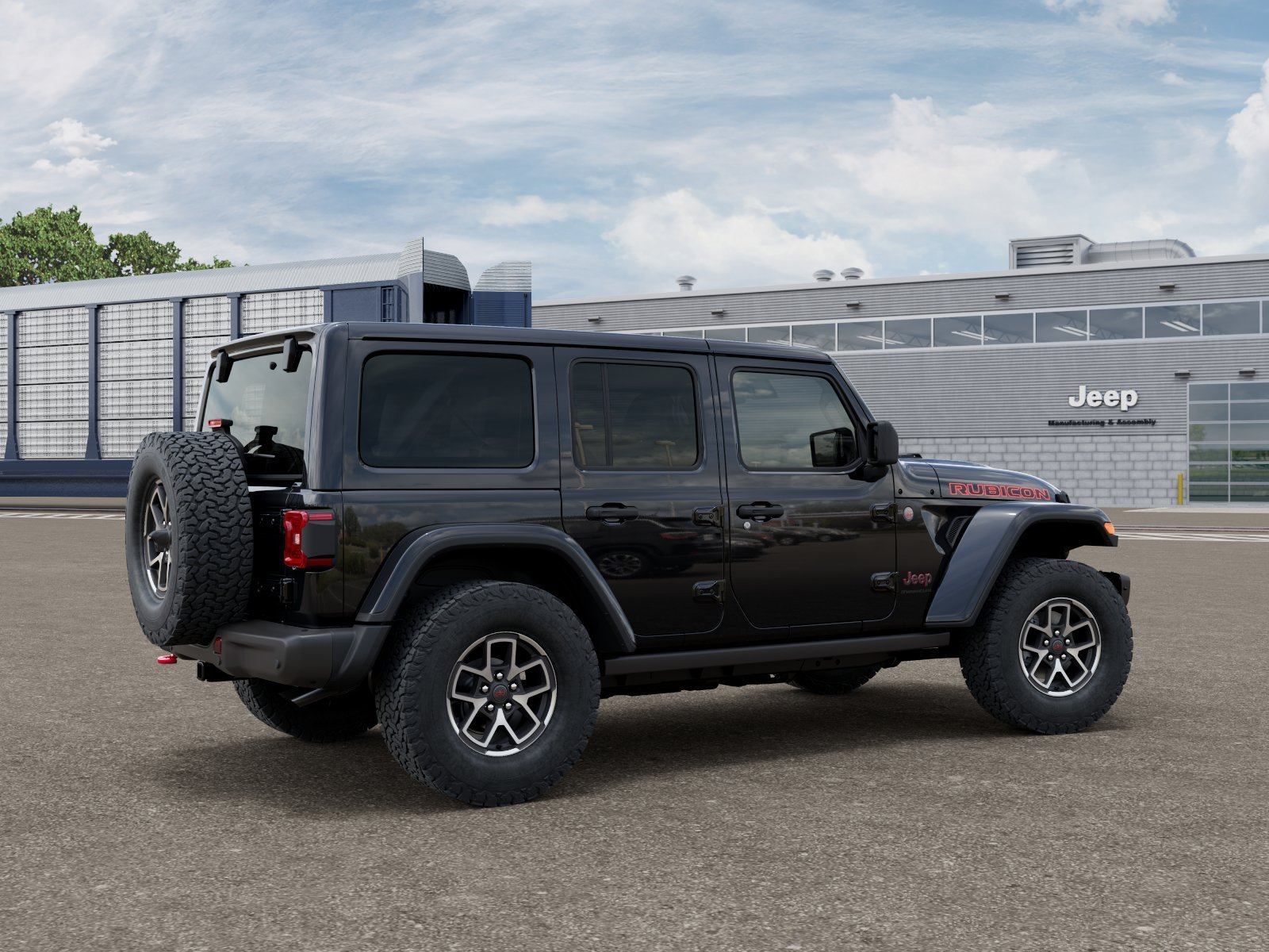 Used 2026 Black Clearcoat Jeep Rubicon X image 4