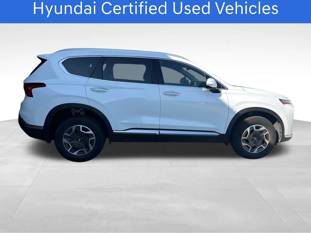 Certified Pre-Owned 2023 Hyundai Santa Fe Hybrid Blue