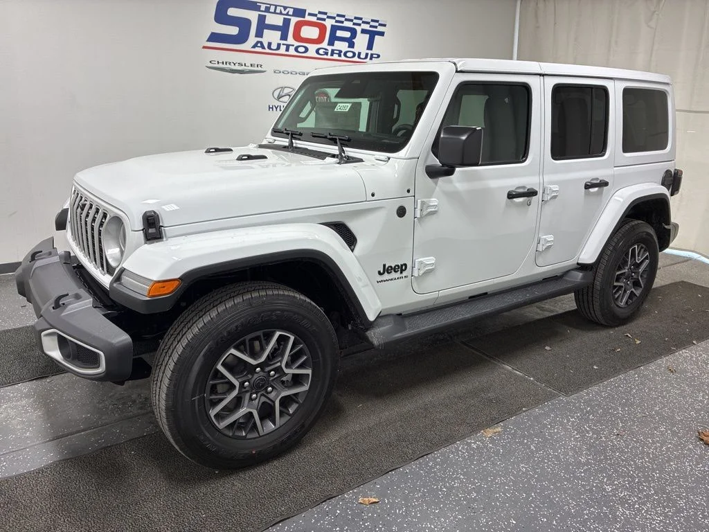 New 2026 White Jeep Sahara image 1