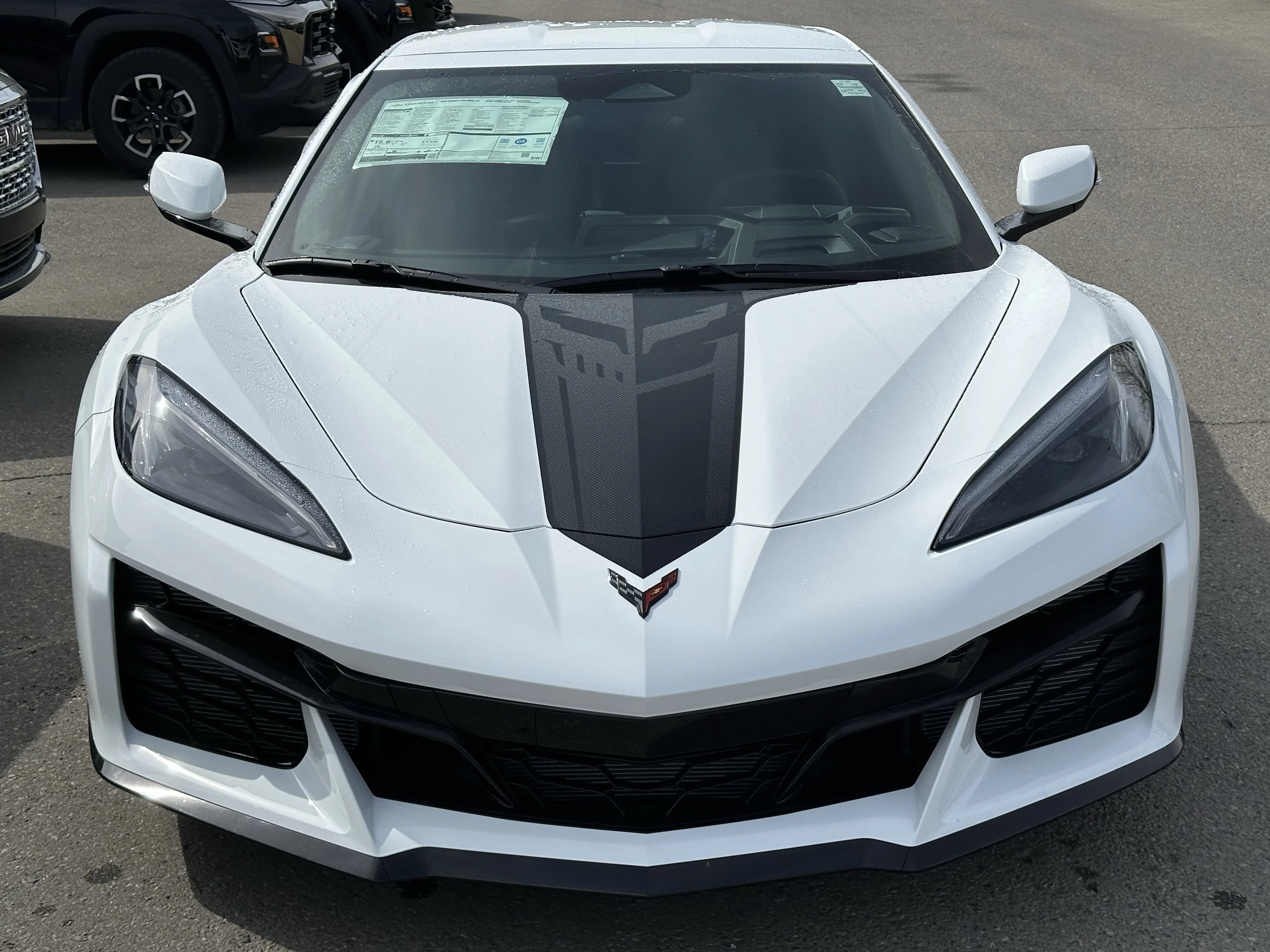New 2026 Arctic White Chevrolet 1LZ Z06 image 2