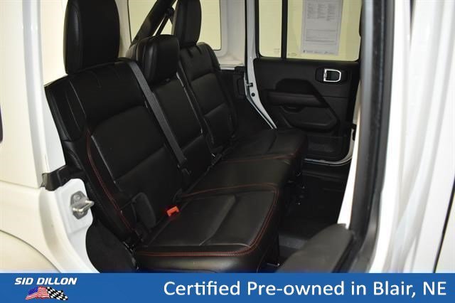 Used 2021 Bright White Clearcoat Jeep Unlimited Rubicon image 11