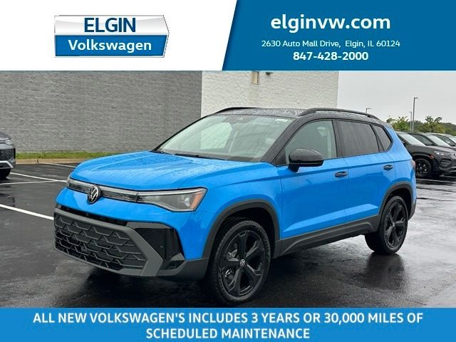 New 2026 Cornflower Blue W/Deep Black Roof Volkswagen 1.5T SE Black image 1
